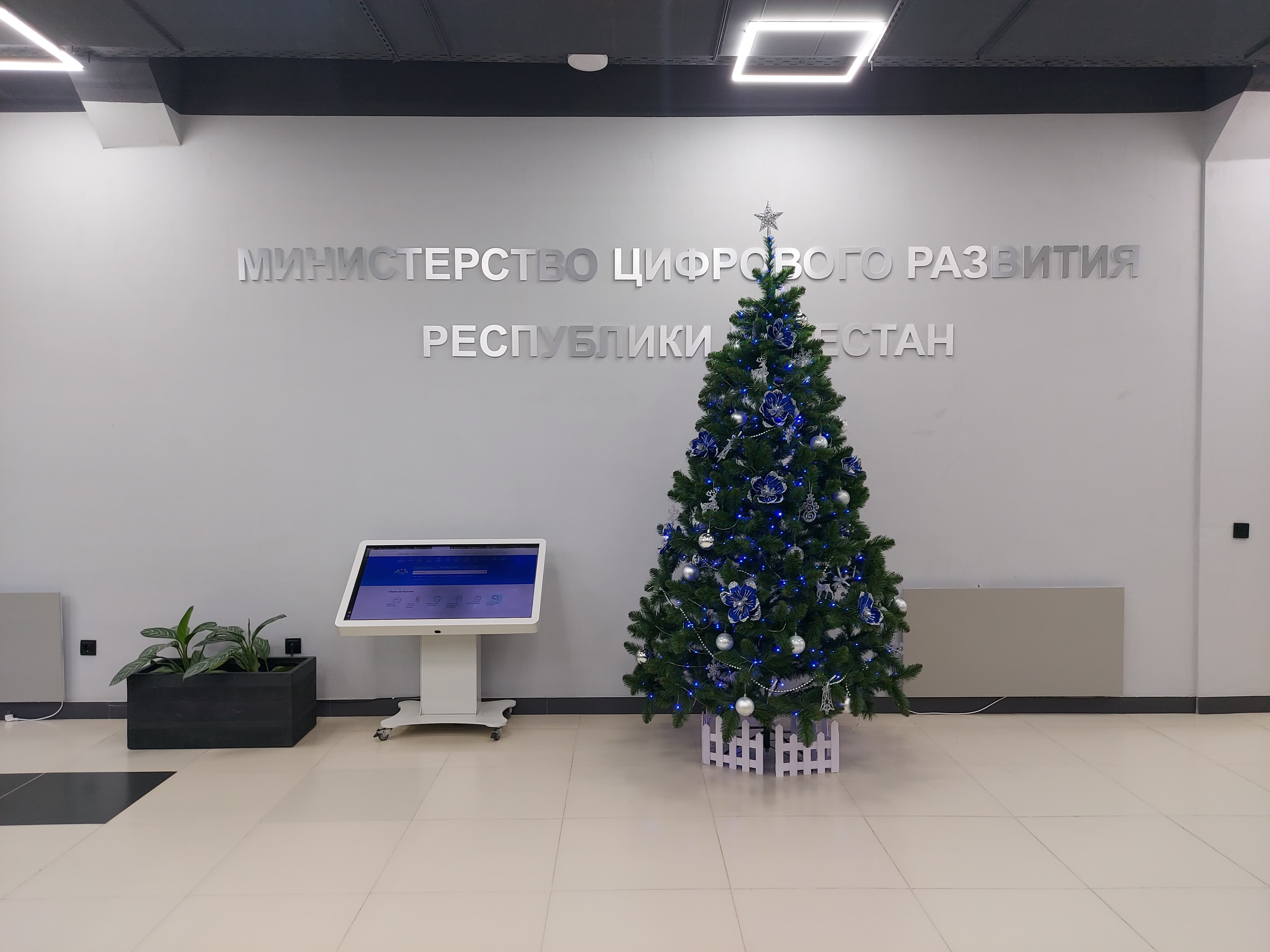 Коллектив Минцифры Дагестана, поздравляет жителей республики с наступающим Новым годом!